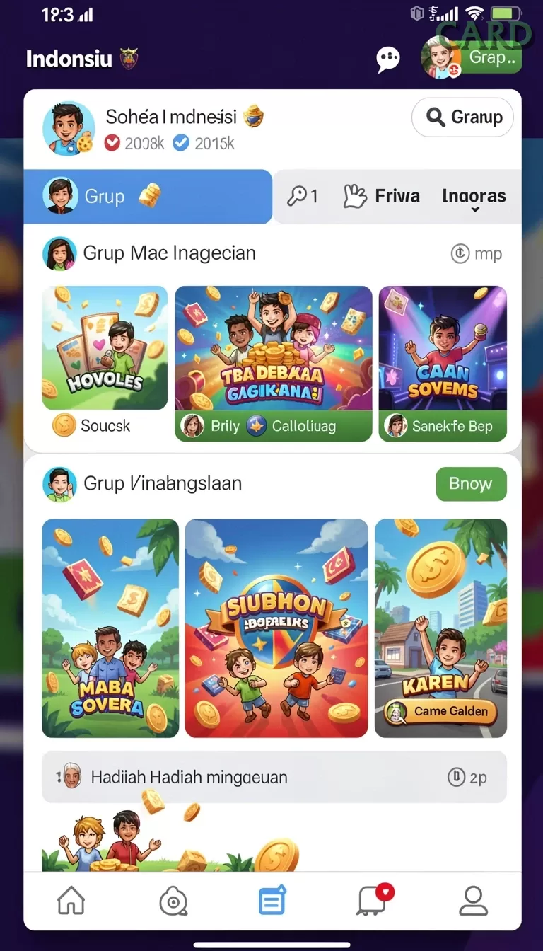 Promosi & Jackpot card screenshot